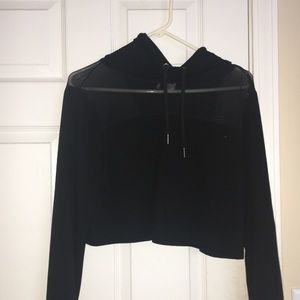 Hoodie crop top